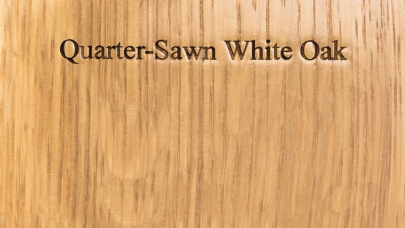 Corte transversal “quarter-sawn”